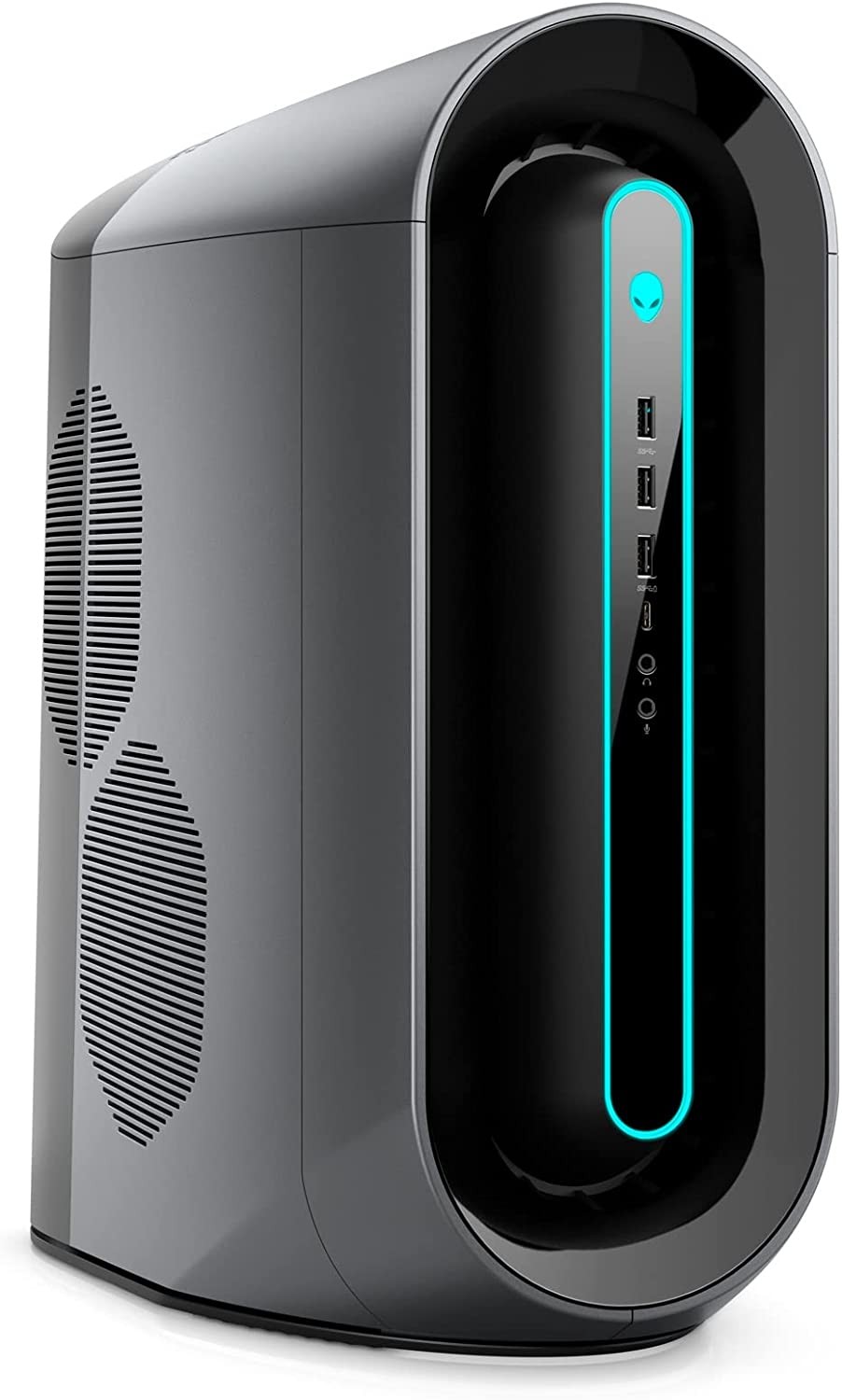 Alienware Aurora R12 Gaming Desktop - Intel Core i7 11700F, 16GB DDR4 RAM, 512GB SDD + 1TB HDD, NVIDIA GeForce RTX 3060 Ti 8GB GDDR6, Windows 11 Home - Dark Side of The Moon