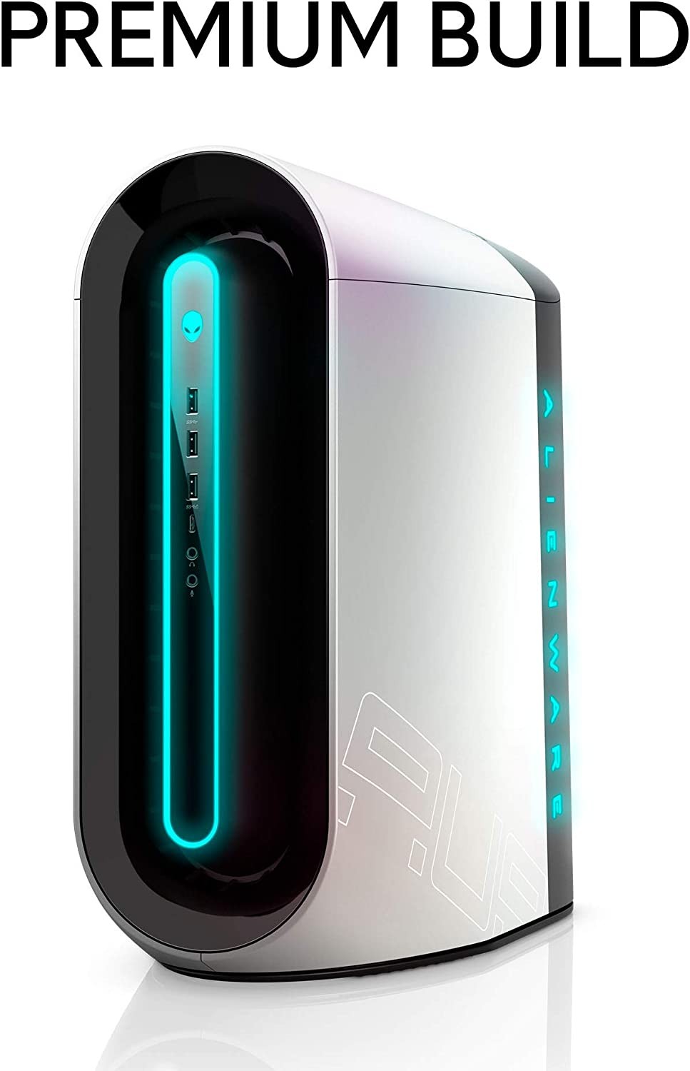 Alienware Aurora R9 Gaming Desktop, 9th Gen Intel Core i7 9700K, NVIDIA GeForce RTX 2080 SUPER 8GB DDR6, 256GB SSD + 2TB Storage, 16GB RAM, AWAUR9-7674WHT-PUS