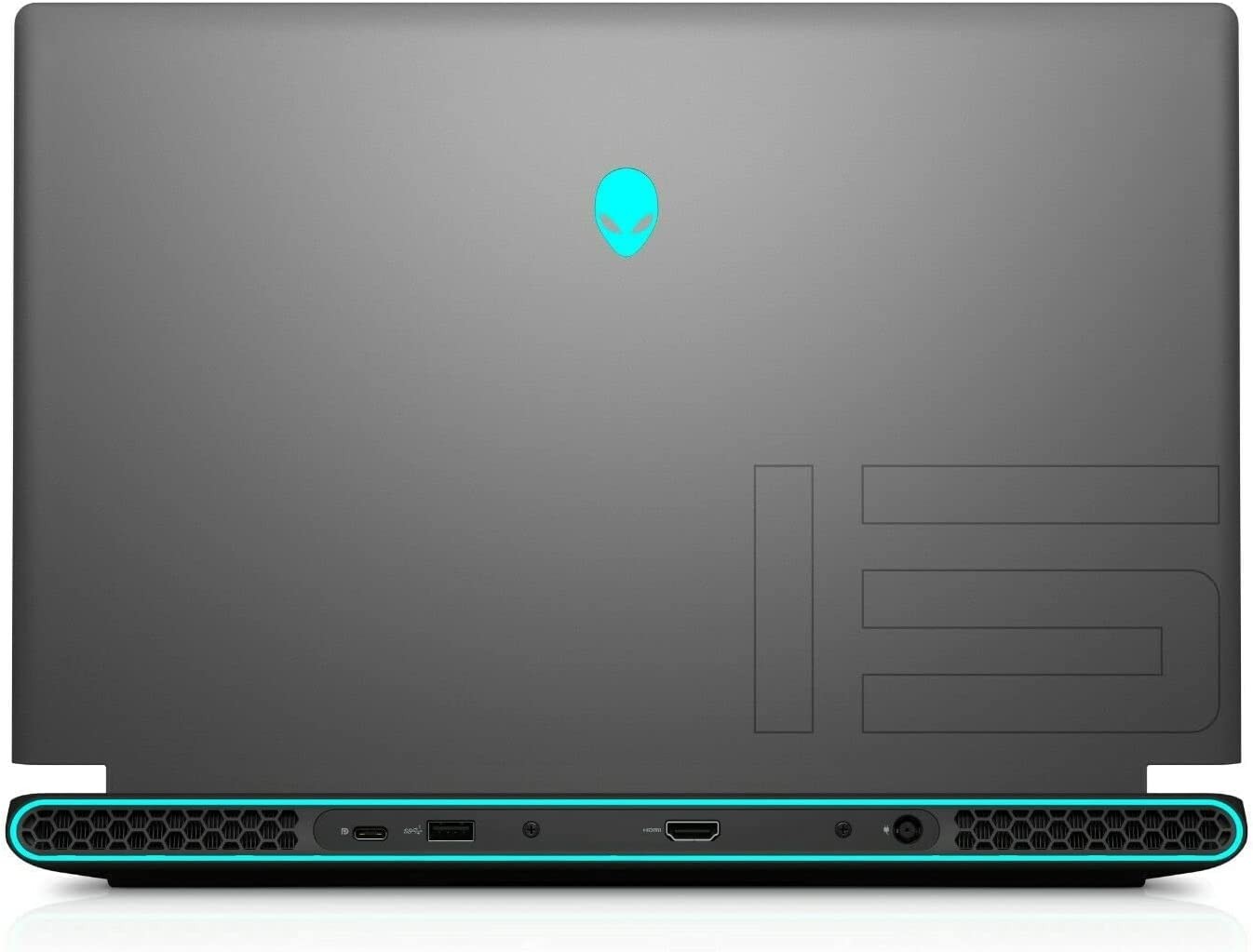 Alienware 15 m15 R5 15.6" FHD (1920 x 1080) Gaming Laptop - AMD Ryzen 7 5800H 8-Core up to 4.40 GHz CPU, 16GB DDR4 RAM, 256GB SSD, GeForce RTX 3060 Graphics, Windows 10 Home, Dark Side of The Moon
