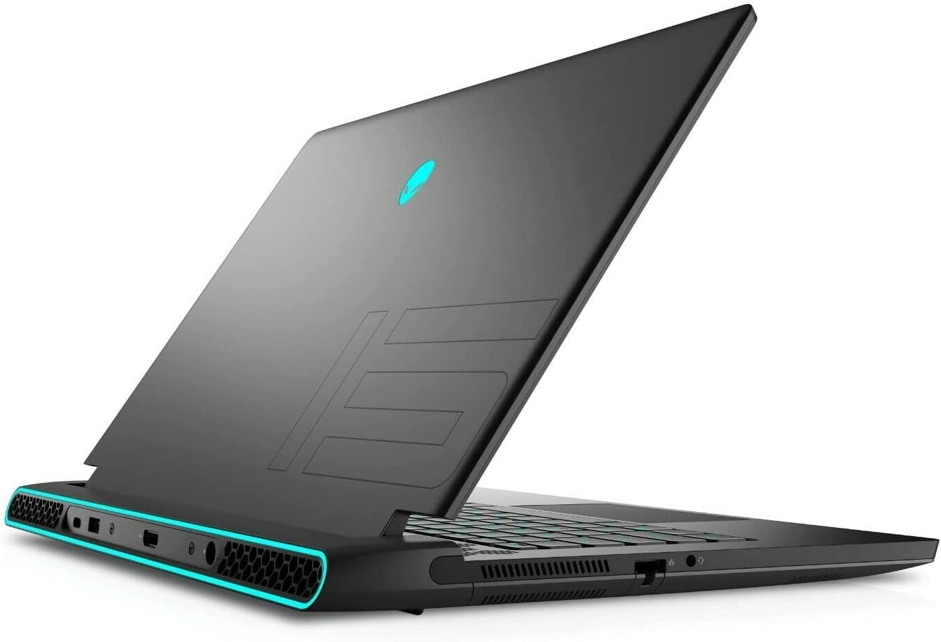 Alienware 15 m15 R5 15.6" FHD (1920 x 1080) Gaming Laptop - AMD Ryzen 7 5800H 8-Core up to 4.40 GHz CPU, 16GB DDR4 RAM, 256GB SSD, GeForce RTX 3060 Graphics, Windows 10 Home, Dark Side of The Moon
