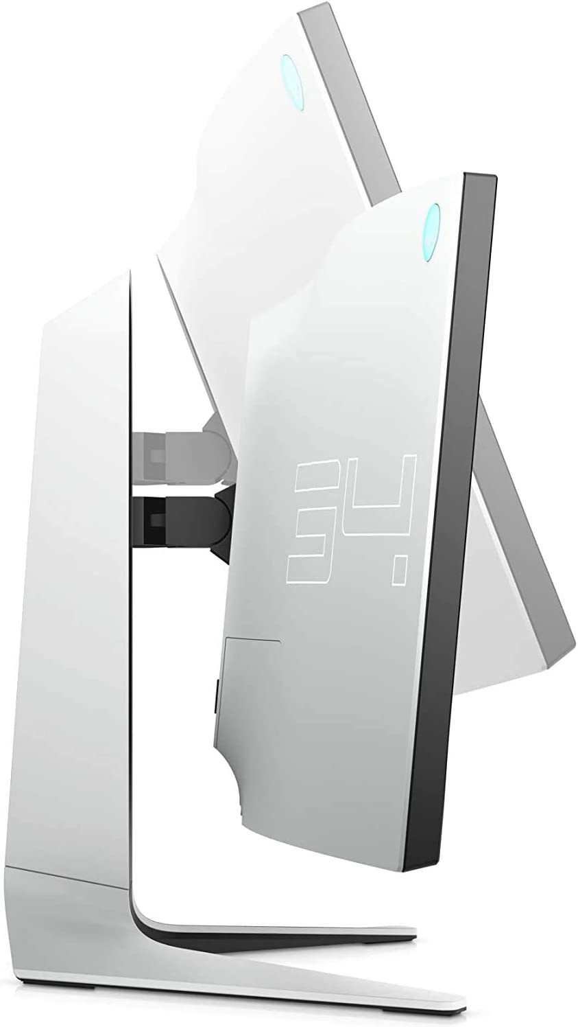 ALIENWARE 34 Flagship Gaming Curved Monitor 34.1” UWQHD (3440 x 1440) Nano IPS Panel 120Hz Refresh Rate Display 2ms Response 21:9 178° Viewing Angle Nvidia G-SYNC DisplayPort + HDMI Cable
