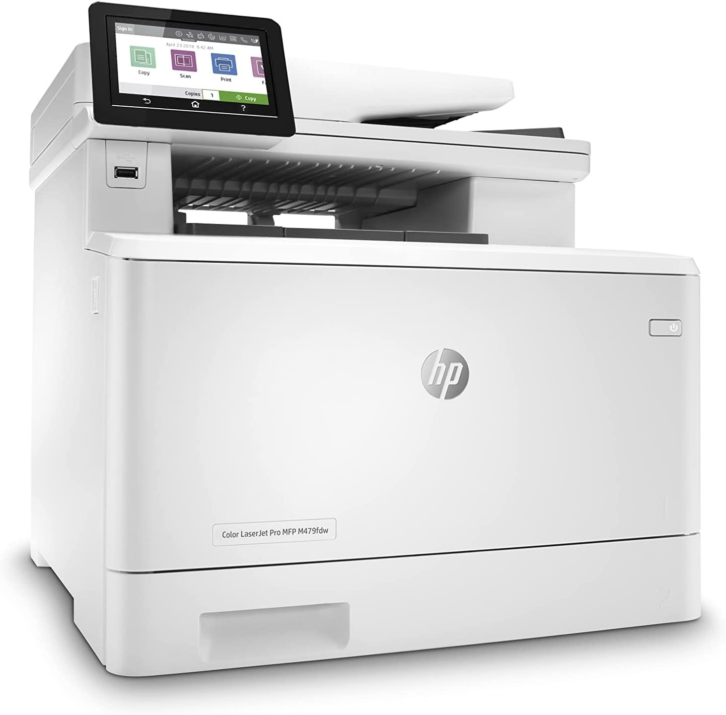 HP Color LaserJet Pro Multifunction M479fdw Wireless Laser Printer with One-Year, Next-Business Day, Onsite Warranty (W1A80A)