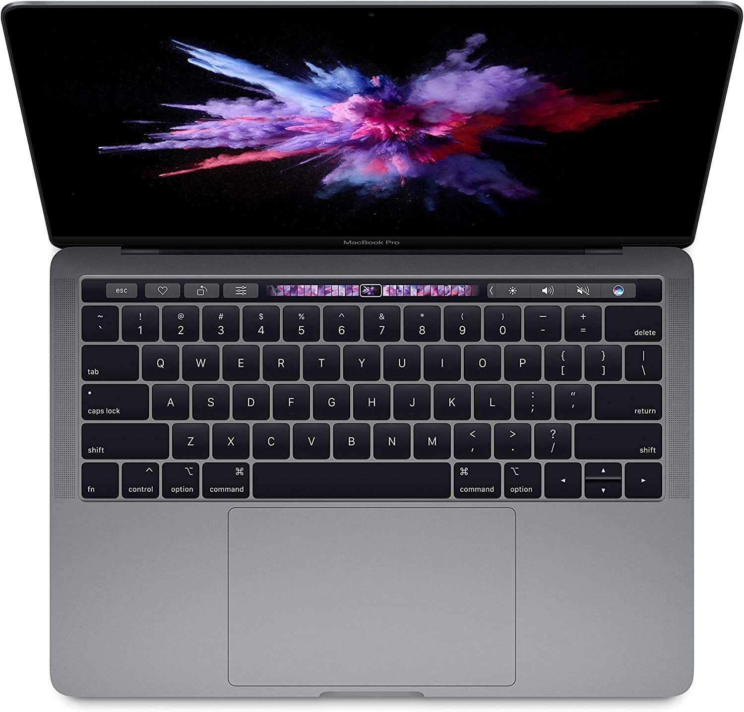 Apple MacBook Pro With Touch Bar Intel Core i5, 13-inch, 8GB RAM, 256GB Storage Space Gray (Renewed)