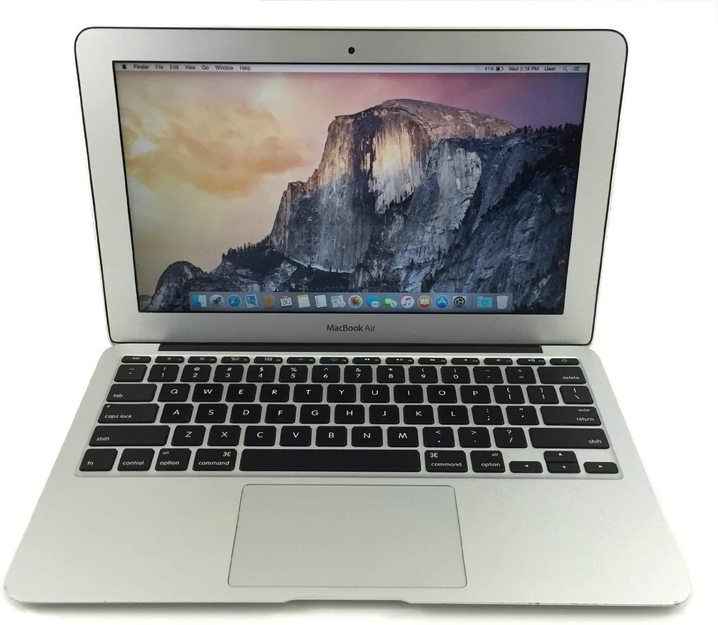 Apple MacBook Air 11.6-Inch HD+ MD711LL/B Laptop (1.4GHz Intel Core i5 Dual-Core up to 2.7GHz, 4GB RAM, 128GB SSD, HD Camera, 802.11ac WiFi, Bluetooth, USB 3.0, Mac OS X) (Renewed)