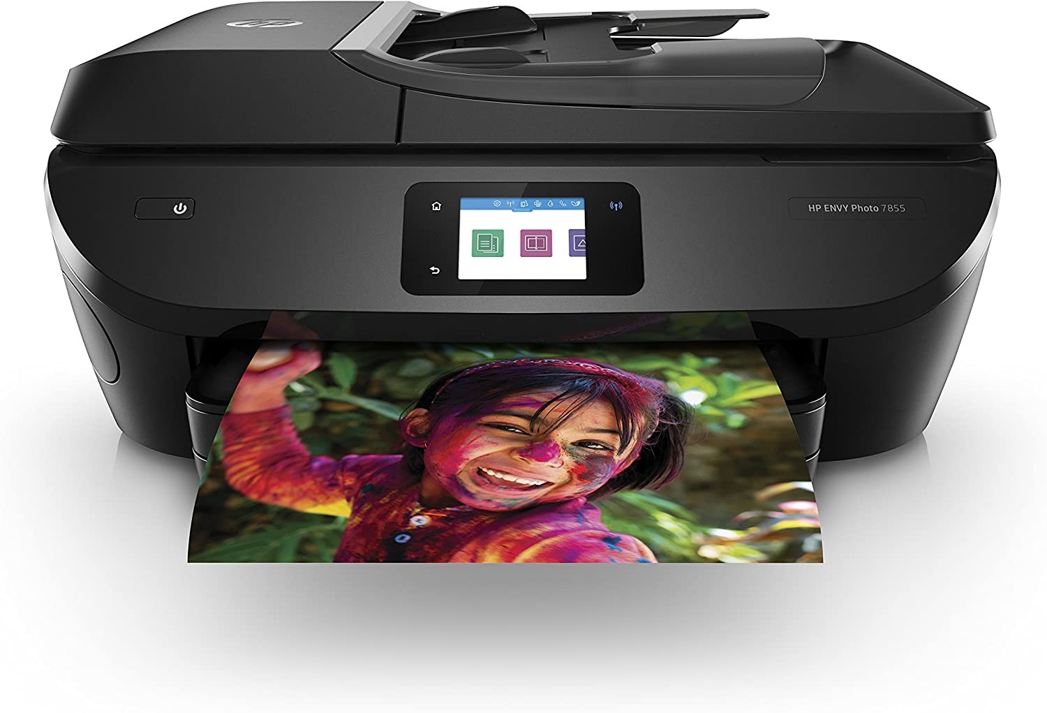 HP ENVY Photo 7855 All in One Photo Printer with Wireless Printing, HP Instant Ink ready, Works with Alexa (K7R96A)