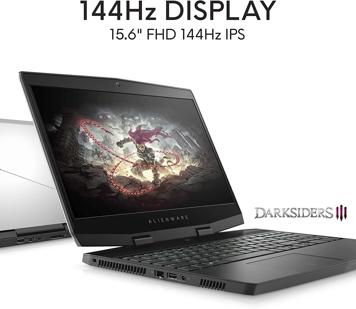 Alienware m15 Gaming Laptop 15.6 inch, FHD, 8th Generation Intel Core i7-8750H, NVIDIA GeForce RTX 2060 6GB, 16GB RAM, 512GB SSD, Windows 10 Home - Epic Silver (AWm15-7806SLV-PUS)