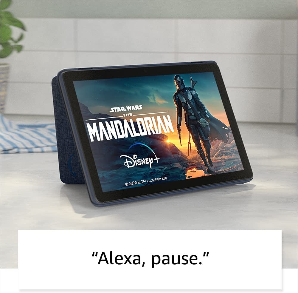 Amazon Fire HD 10 tablet, 10.1", 1080p Full HD, 32 GB, latest model (2021 release), Black