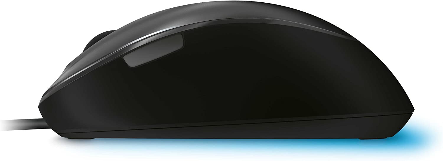 Microsoft Comfort Mouse 4500 for Business - Lochness Gray. Wired USB Computer mouse with 5 customizable buttons, works with PC/Laptop