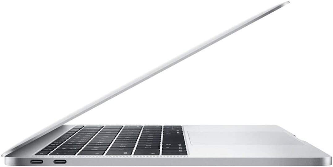 Apple MacBook Pro MPXQ2LL/A Mid-2017 13.3-inch Retina Display - Intel Core i5 2.3GHz, 4GB RAM, 128GB SSD - Silver (Renewed)