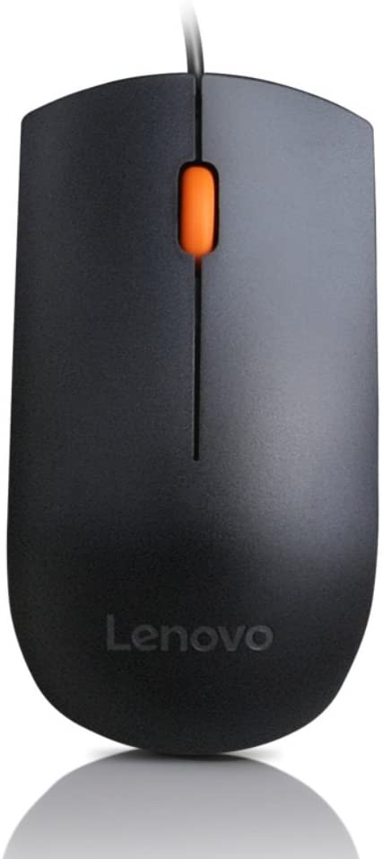 Lenovo GX30M39704 300 - Mouse - Right And Left-Handed - Wired - Usb - For 320 Touch-15, 320-14, 320-17, 520-22, 520-24, 520-27, 720-18, Legion Y520-15, V110-15 black