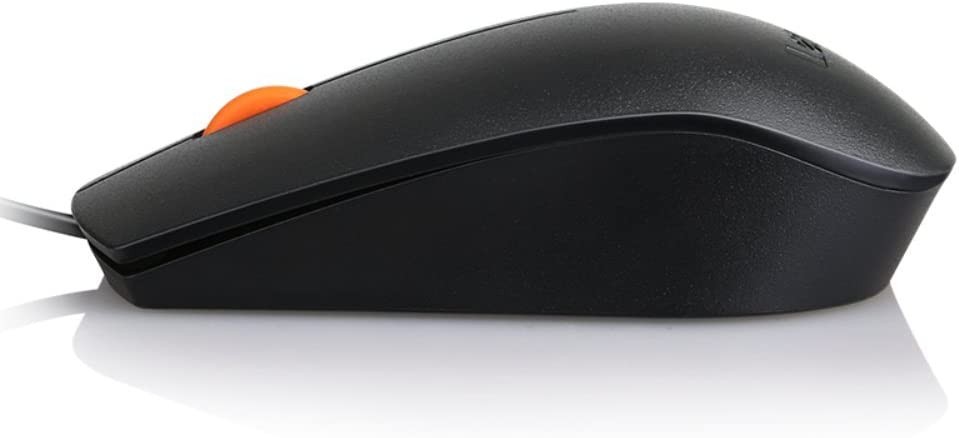 Lenovo GX30M39704 300 - Mouse - Right And Left-Handed - Wired - Usb - For 320 Touch-15, 320-14, 320-17, 520-22, 520-24, 520-27, 720-18, Legion Y520-15, V110-15 black