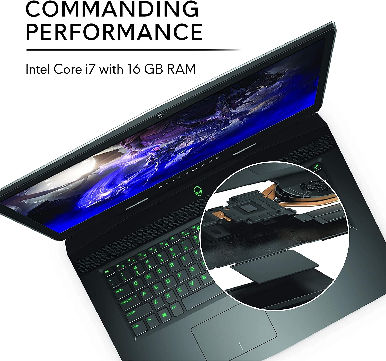Alienware M17 Gaming Notebook | 8th Gen Intel Core i7-8750H 6-Core | 17.3 Inch FHD 1920x1080 60Hz IPS | 16GB 2666MHz DDR4 RAM | 512GB SSD| NVIDIA GeForce RTX 2070 Max Q