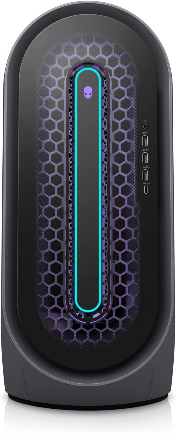 Alienware Aurora R13 Gaming Desktop - Intel Core i9 12900KF, 32GB DDR5 RAM, 1TB SSD, Nvidia GeForce RTX 3080Ti, Killer Wi-Fi 6E, Clear Panel, Liquid Cooling, Windows 11 Pro - Dark Side of The Moon