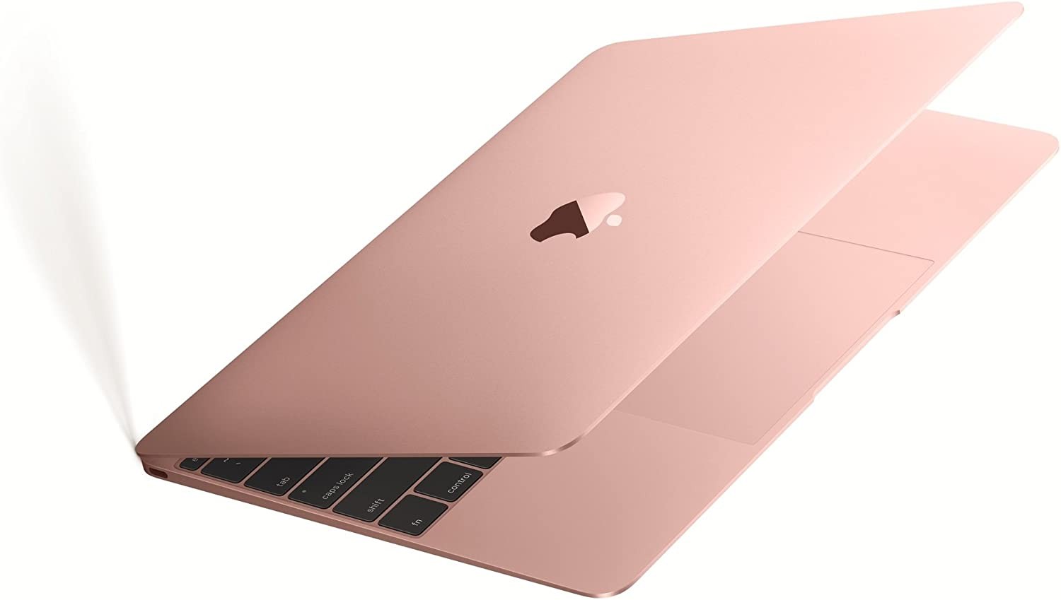 Apple MacBook (MMGL2LL/A) 256GB 12-inch Retina Display (2016) Intel Core M3 Tablet - Rose Gold (Renewed)