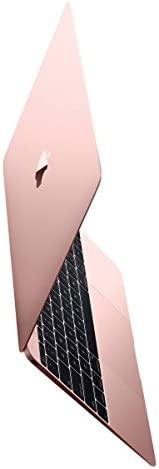 Apple MacBook (MMGL2LL/A) 256GB 12-inch Retina Display (2016) Intel Core M3 Tablet - Rose Gold (Renewed)