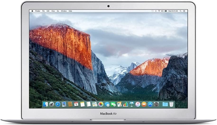 Apple MMGG2LL/A MacBook Air 13.3-Inch Laptop (1.6 GHz Intel Core i5, 8GB RAM, 256GB SSD, Mac OS X V10.11 El Capitan), Silver (Renewed)