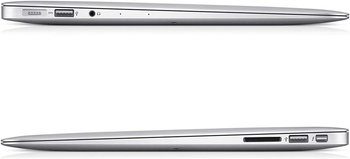 Apple MMGG2LL/A MacBook Air 13.3-Inch Laptop (1.6 GHz Intel Core i5, 8GB RAM, 256GB SSD, Mac OS X V10.11 El Capitan), Silver (Renewed)