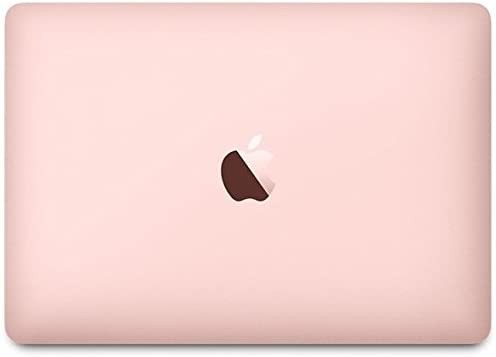 Apple MacBook (Mid 2017) 12" Laptop, 226ppi, Intel Core M3-7Y32 Dual-Core, 256GB, 8GB DDR3, 802.11ac, Bluetooth, macOS 10.12.5 Sierra - Rose Gold (Renewed)