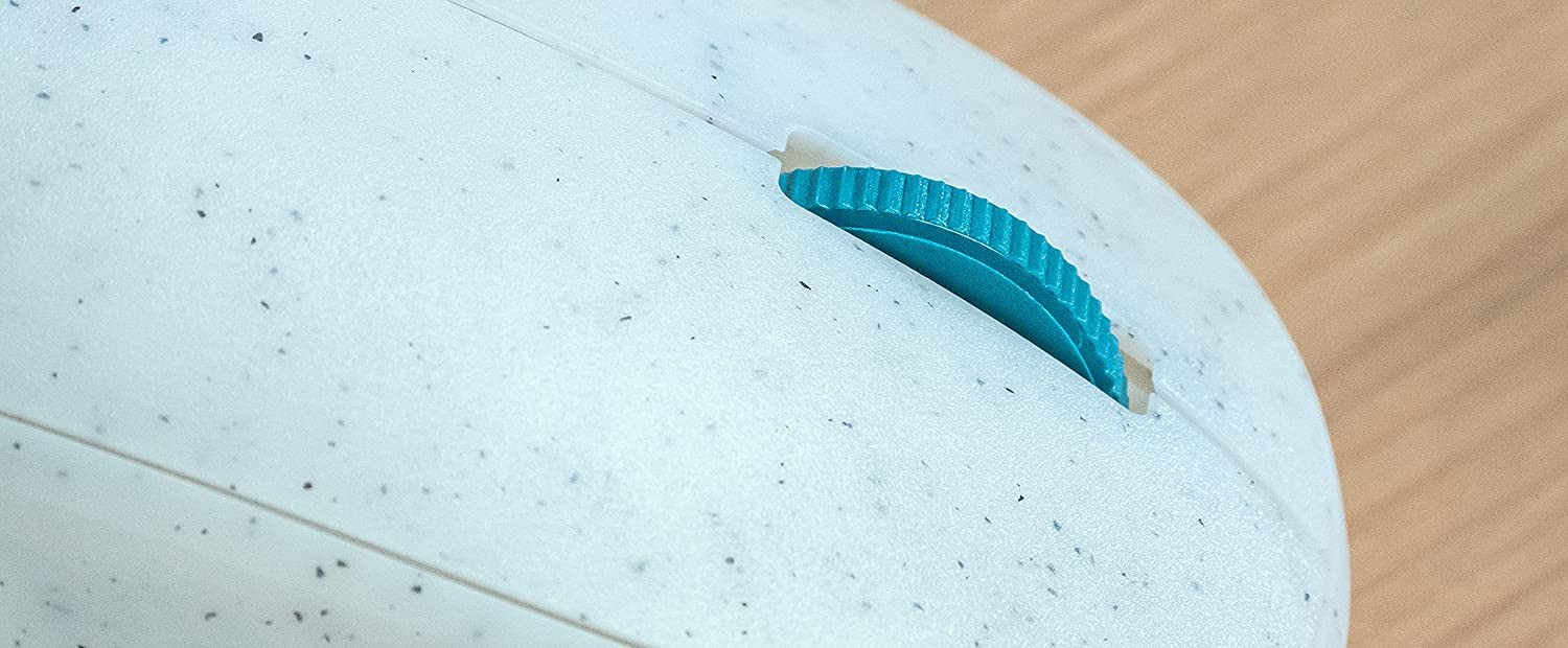 Microsoft Ocean Plastic Mouse. Made from 20% Recycled Ocean Waste, Comfortable Design, Right/Left Hand Use, Wireless Bluetooth Mouse for PC/Laptop/Desktop, Works with for Mac/Windows Computers