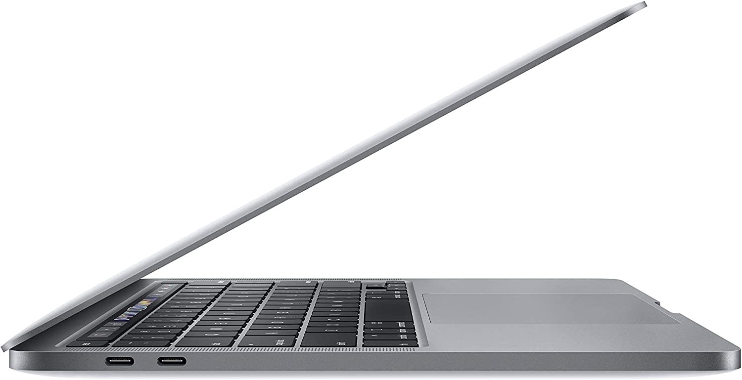 2020 Apple MacBook Pro with 2.0GHz Intel Core i5 (13-inch, 16GB RAM, 512GB SSD Storage) - Space Gray (Renewed)