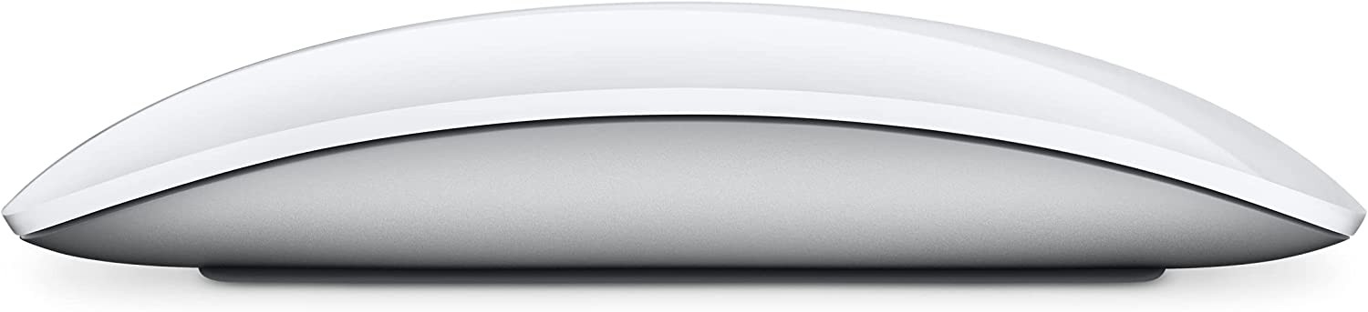 Apple Magic Mouse (Wireless, Rechargable) - White Multi-Touch Surface