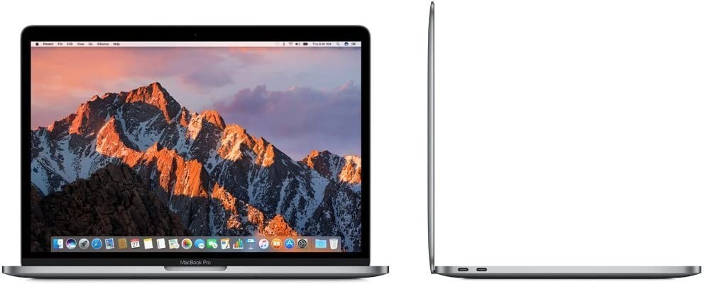 Apple MacBook Pro MLL42LL/A 13.3-inch Laptop, 2.0GHz dual-core Intel Core i5, 256GB, Retina Display, Space Gray (Discontinued by Manufacturer) (Renewed)