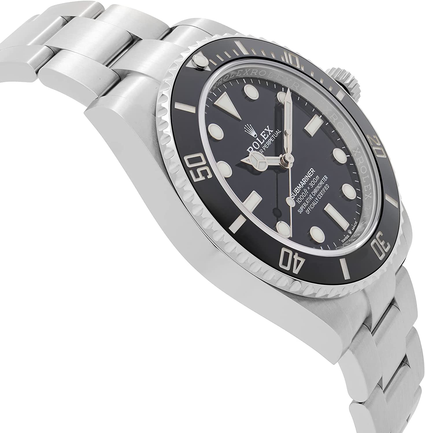 New Listing New DEC 2020 Rolex Submariner 41 No-Date Stainless Black Ceramic 41mm 124060