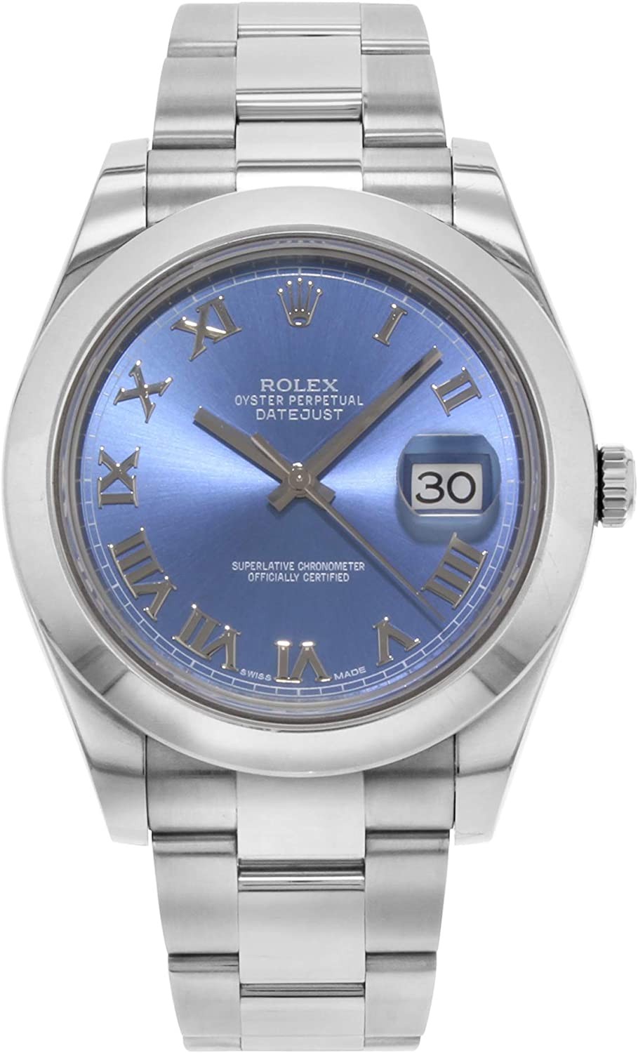 Rolex New Datejust II 116300 41mm Steel Blue 2017 Box/Paper/5YrWarranty #RL51