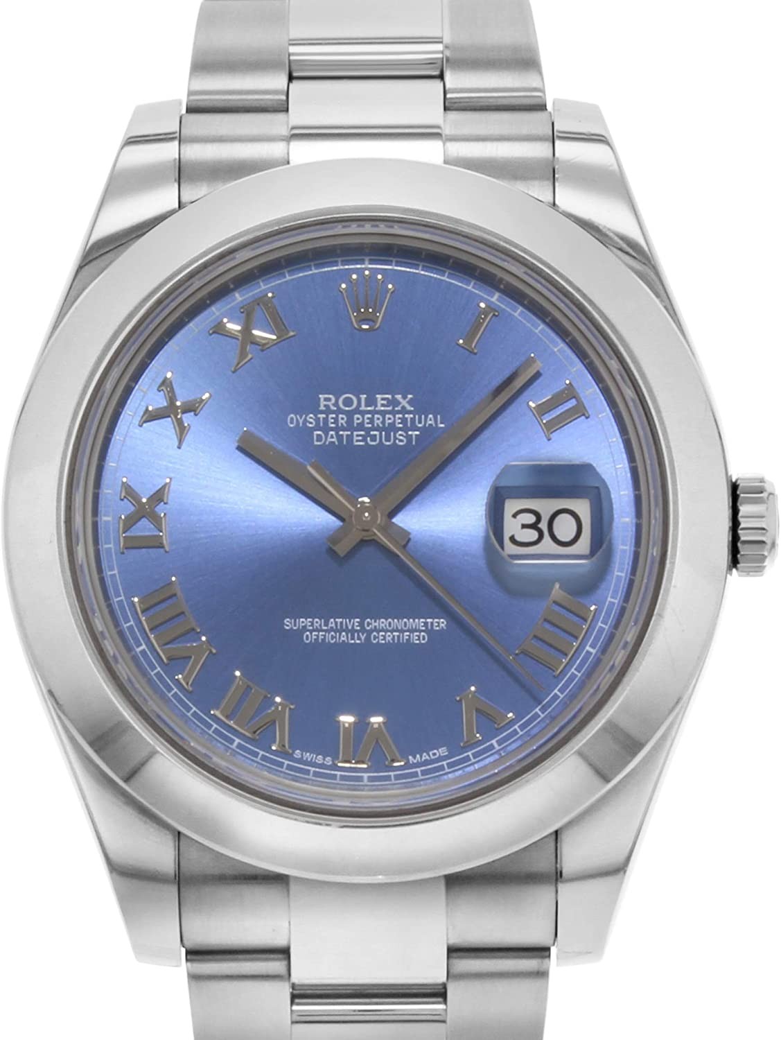 Rolex New Datejust II 116300 41mm Steel Blue 2017 Box/Paper/5YrWarranty #RL51