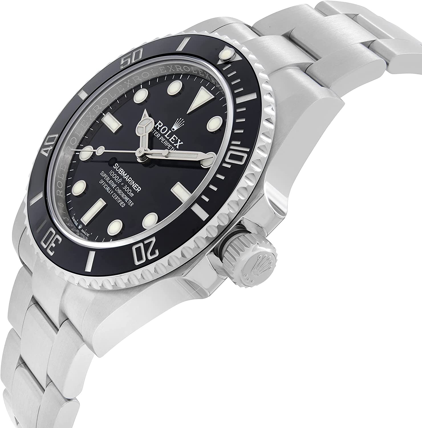 New Listing New DEC 2020 Rolex Submariner 41 No-Date Stainless Black Ceramic 41mm 124060