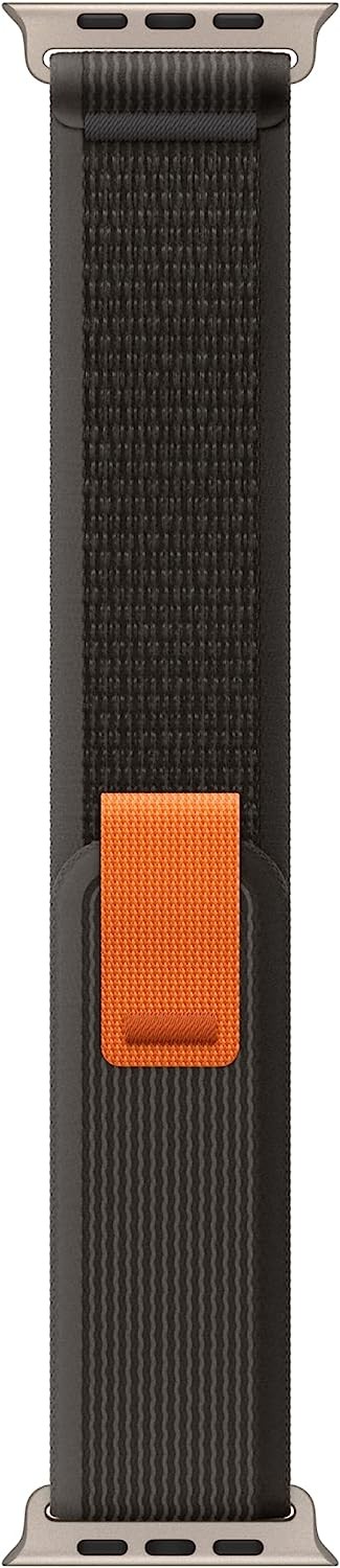 Apple Watch Band - Trail Loop (49mm) - Black/Gray - S/M