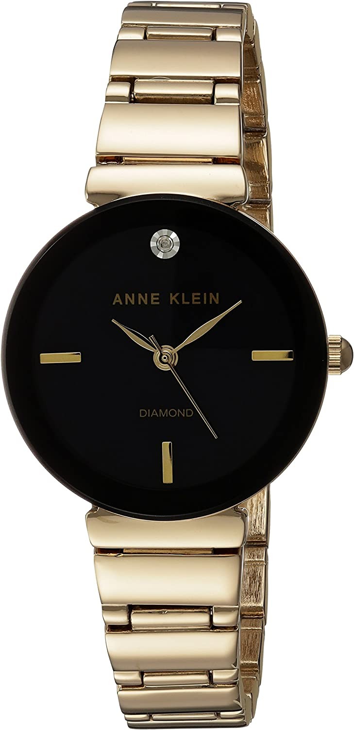 Anne Klein Women s Genuine Diamond Dial Bracelet Watch
