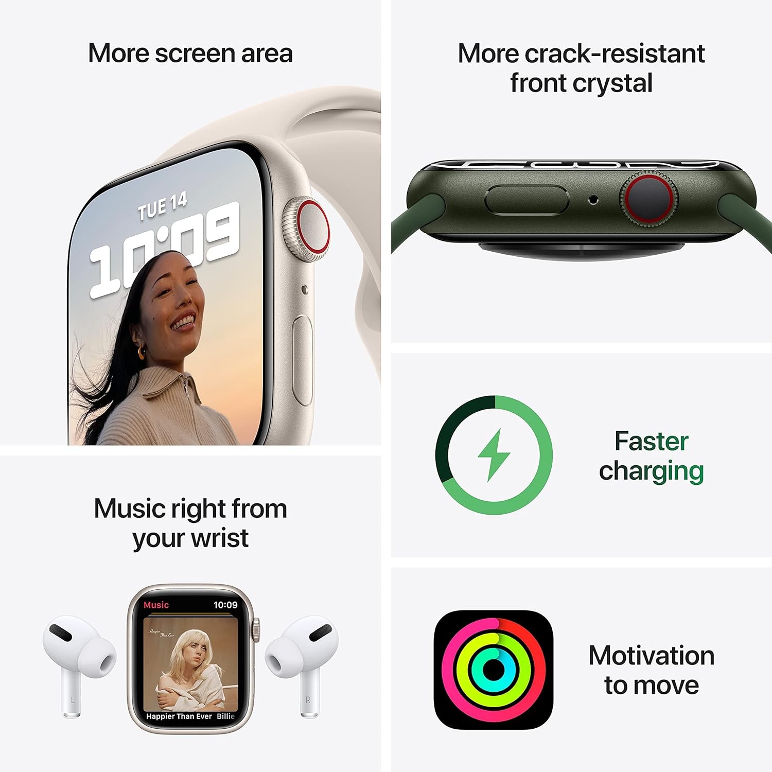 Apple Watch Series 7 [GPS + Cellular 45mm] Smart Watch w/Graphite Stainless Steel Case with Abyss Blue Sport Band. Fitness Tracker, Blood Oxygen & ECG Apps, Always-On Retina Display, Water Resistant