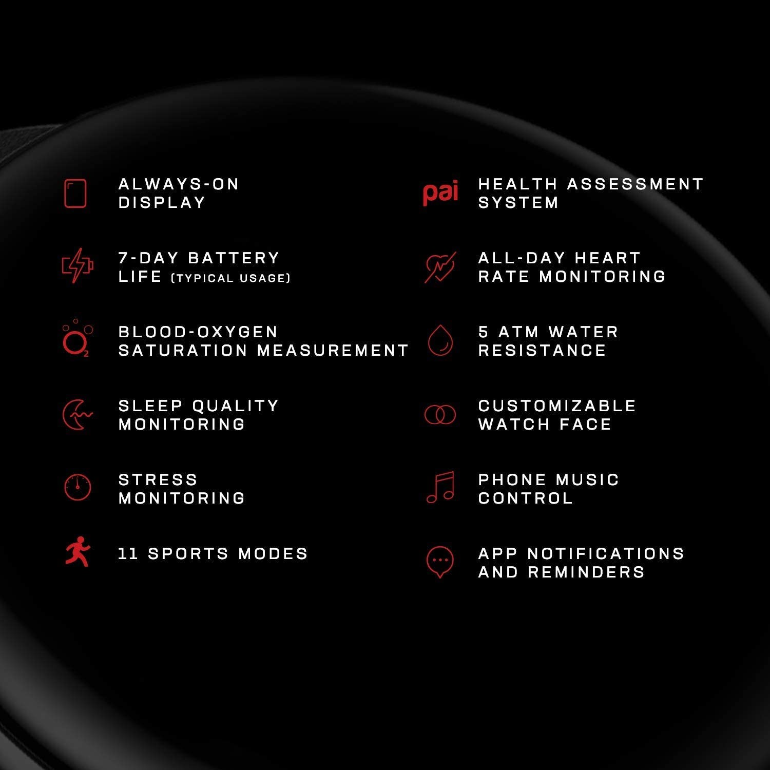 Amazfit Zepp E Square Men s Smart Watch for Android Phone iPhone Health Fitness Tracker, 5 ATM Waterproof, Always-On Display, Heart Rate, Blood Oxygen, Sleep, Stress Monitoring, Polar Night Black