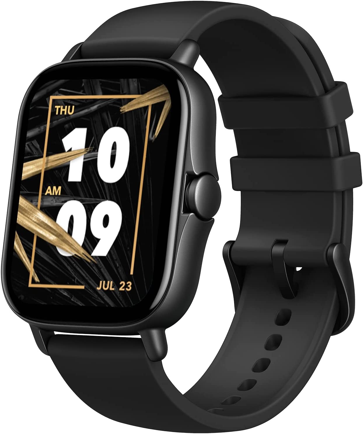 Amazfit GTS 2e Smart Watch for Men, Alexa Built-In, Health & Fitness Tracker with GPS, 90 Sports Modes, 14 Day Battery Life, Blood Oxygen Heart Rate Sleep Monitoring, 5 ATM Water Resistant, Black
