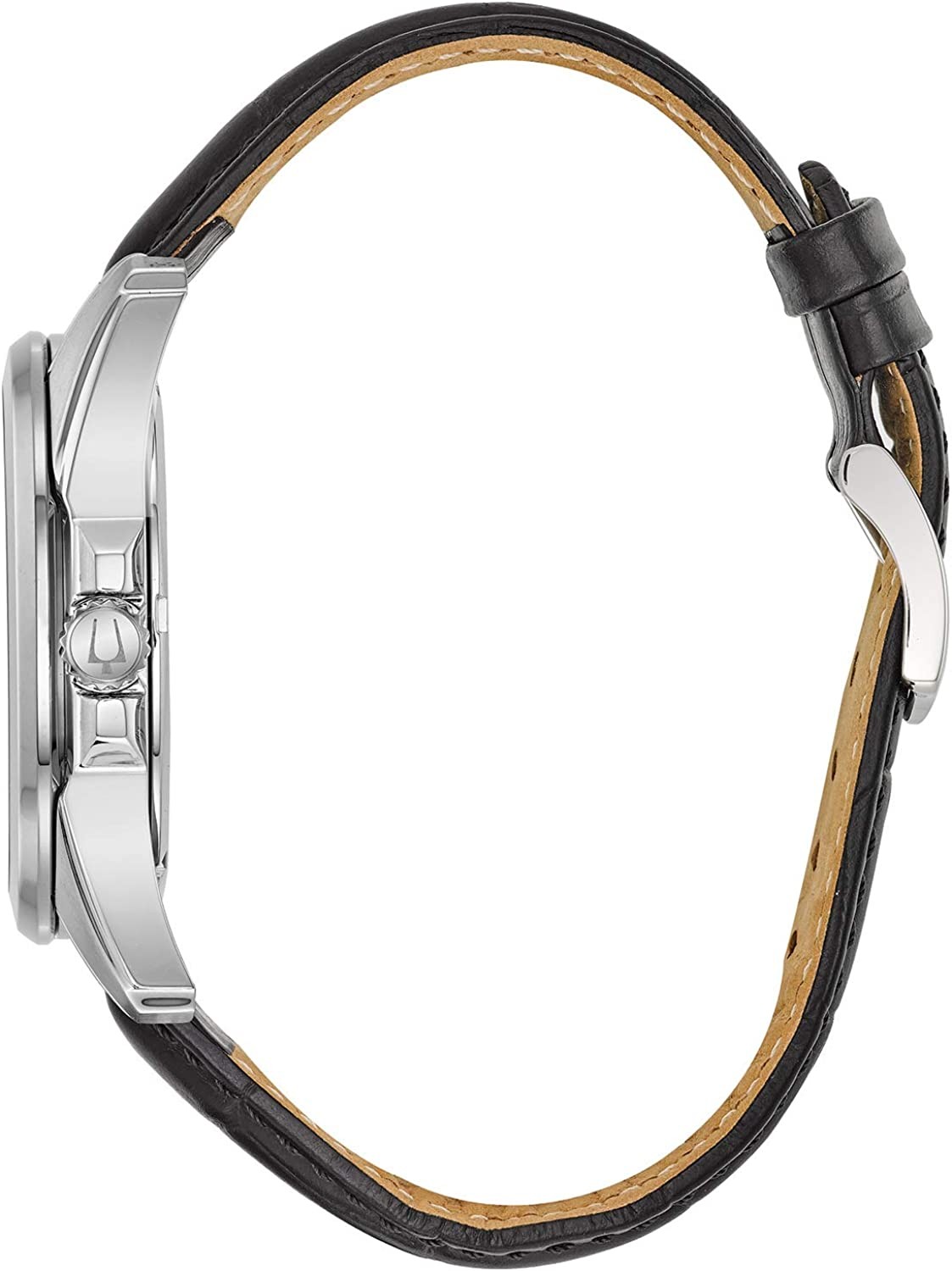 Mens Precisionist Leather Strap Watch