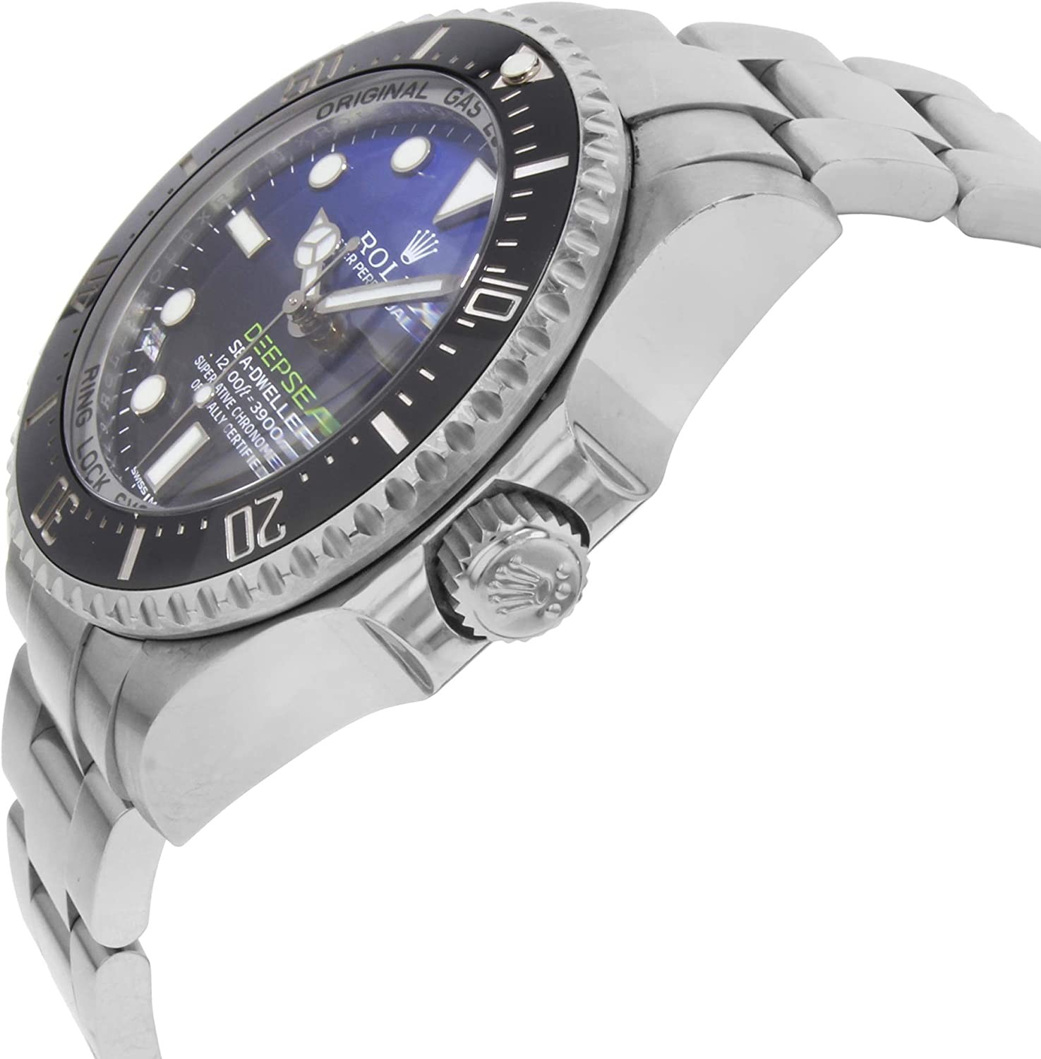 Rolex Deepsea Deep Blue Dial Sea-Dweller Men s Luxury Watch 116660