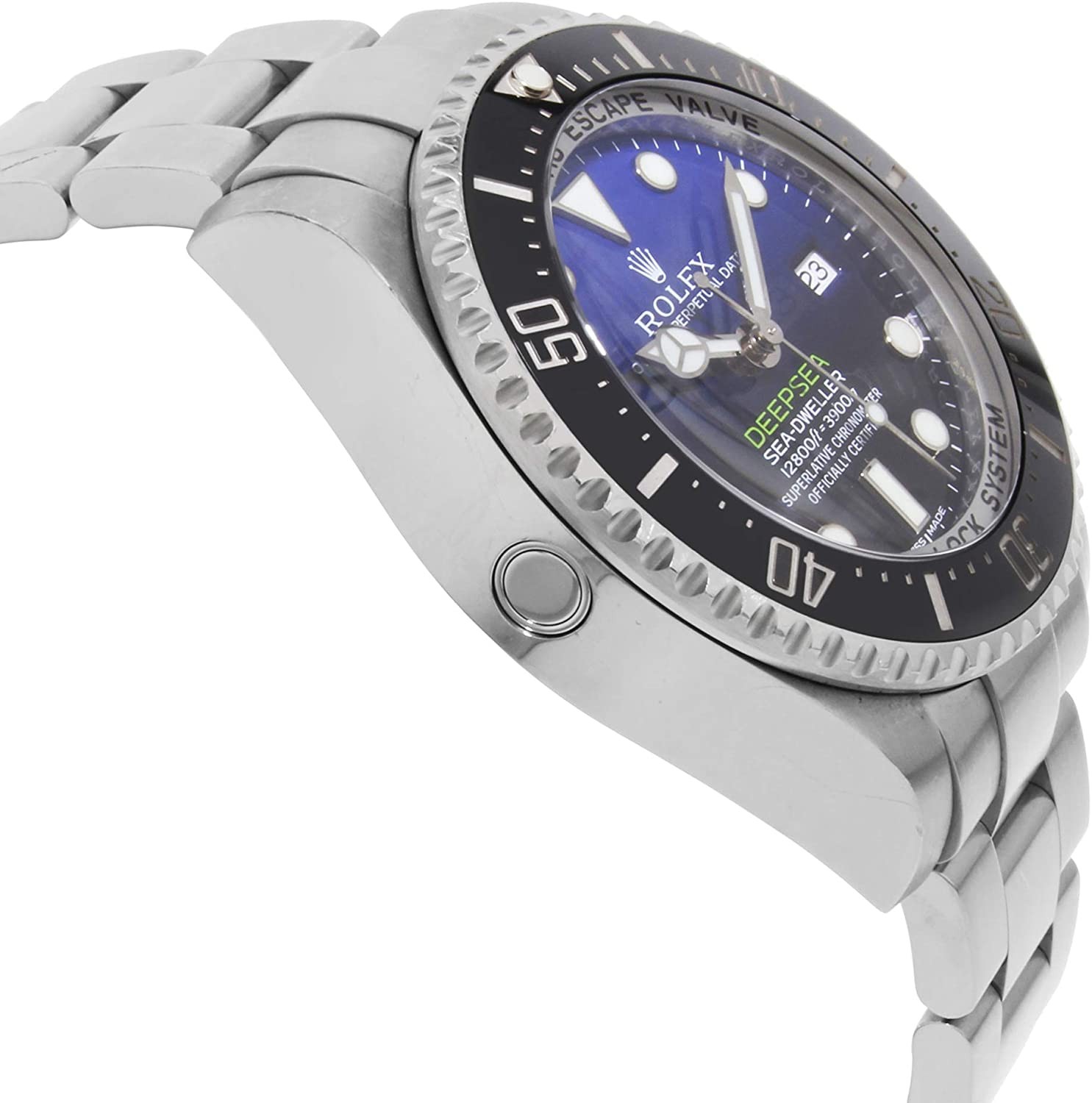 Rolex Deepsea Deep Blue Dial Sea-Dweller Men s Luxury Watch 116660