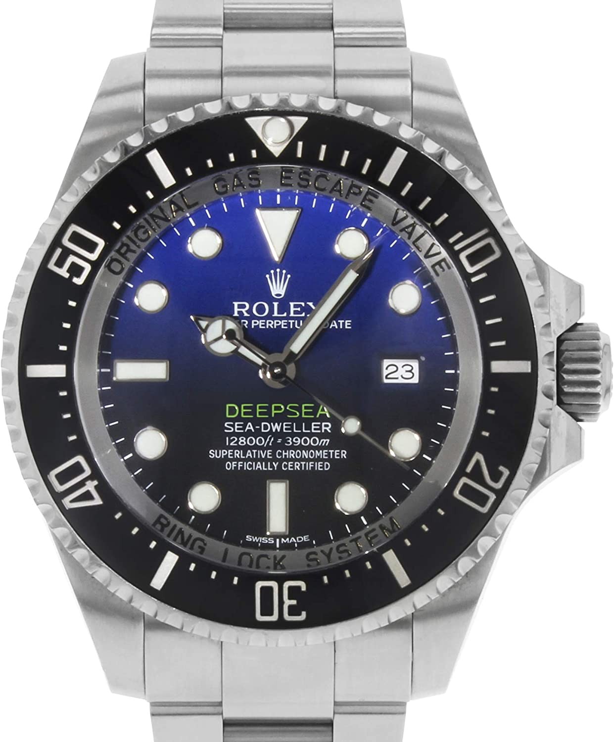 Rolex Deepsea Deep Blue Dial Sea-Dweller Men s Luxury Watch 116660