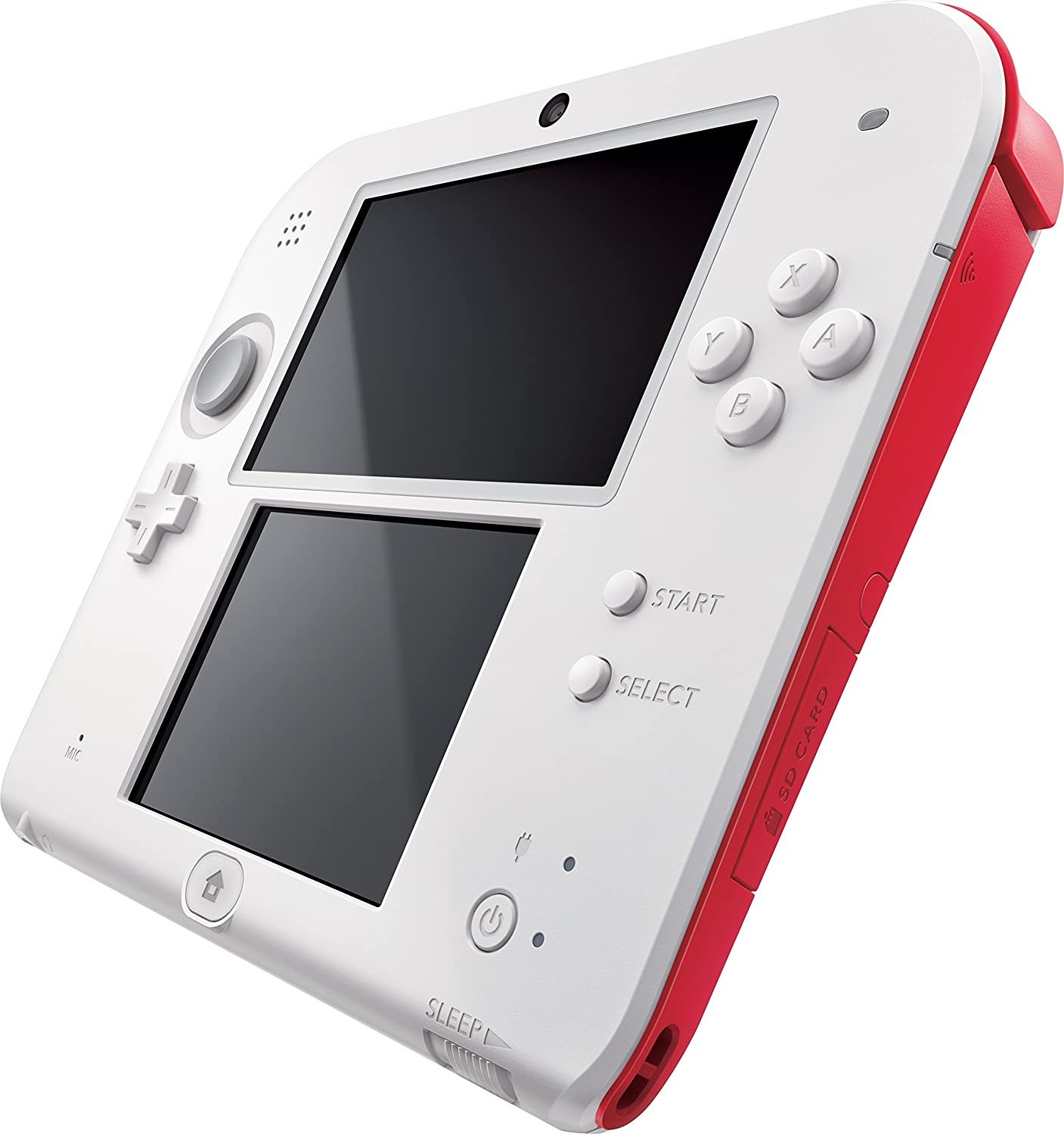 Nintendo 2DS - Scarlet Red / White (Renewed)