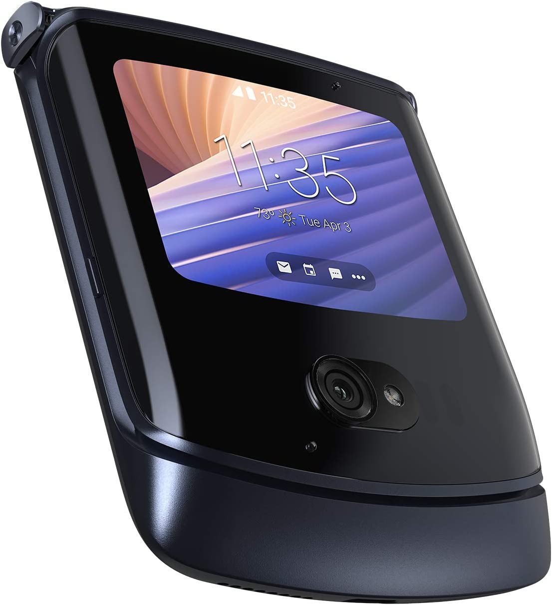 Motorola Razr 5G | Unlocked | Made for US by Motorola | 8/256GB | 48MP Camera | 2020 | Polished Graphite