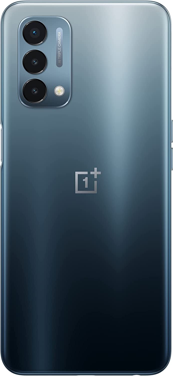 OnePlus Nord N200 | 5G Unlocked Android Smartphone U.S Version | 6.49" Full HD+LCD Screen | 90Hz Smooth Display | Large 5000mAh Battery | Fast Charging | 64GB Storage | Triple Camera,Blue Quantum