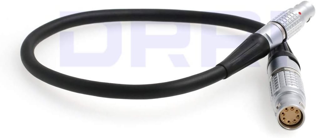DRRI DJI Ronin 2 Power to Arri Mini Cable 6 Pin Output to 8 Pole Female