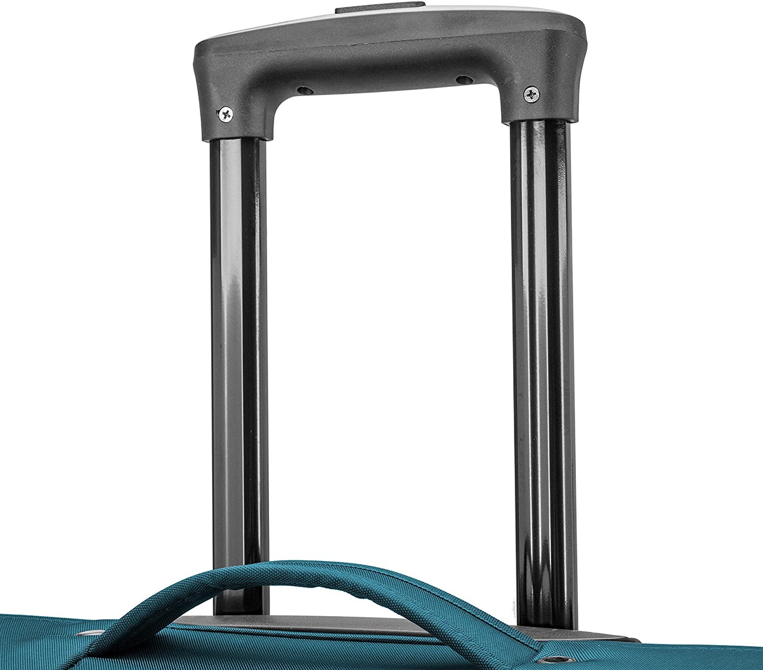 U.S. Traveler Anzio Softside Expandable Spinner Luggage, Teal, Carry-on 22-Inch