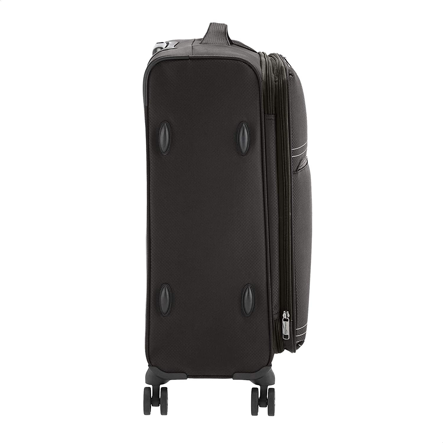 Amazon Basics Lightweight Softside Spinner Suitcase Luggage with Wheels