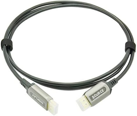 Jeirdus 50ft AOC HDMI Fiber Optic Cable Ultra HDR HDMI2.0b 18 Gbps,Support 4K60HZ ARC HDR10 HDCP2.2, Dolby Vision, Light Speed Slim and Flexible