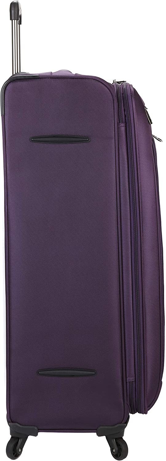 Travelers Club Business Class Expandable Spinner Luggage, Premium Purple, Checked-Extra Large 32-Inch