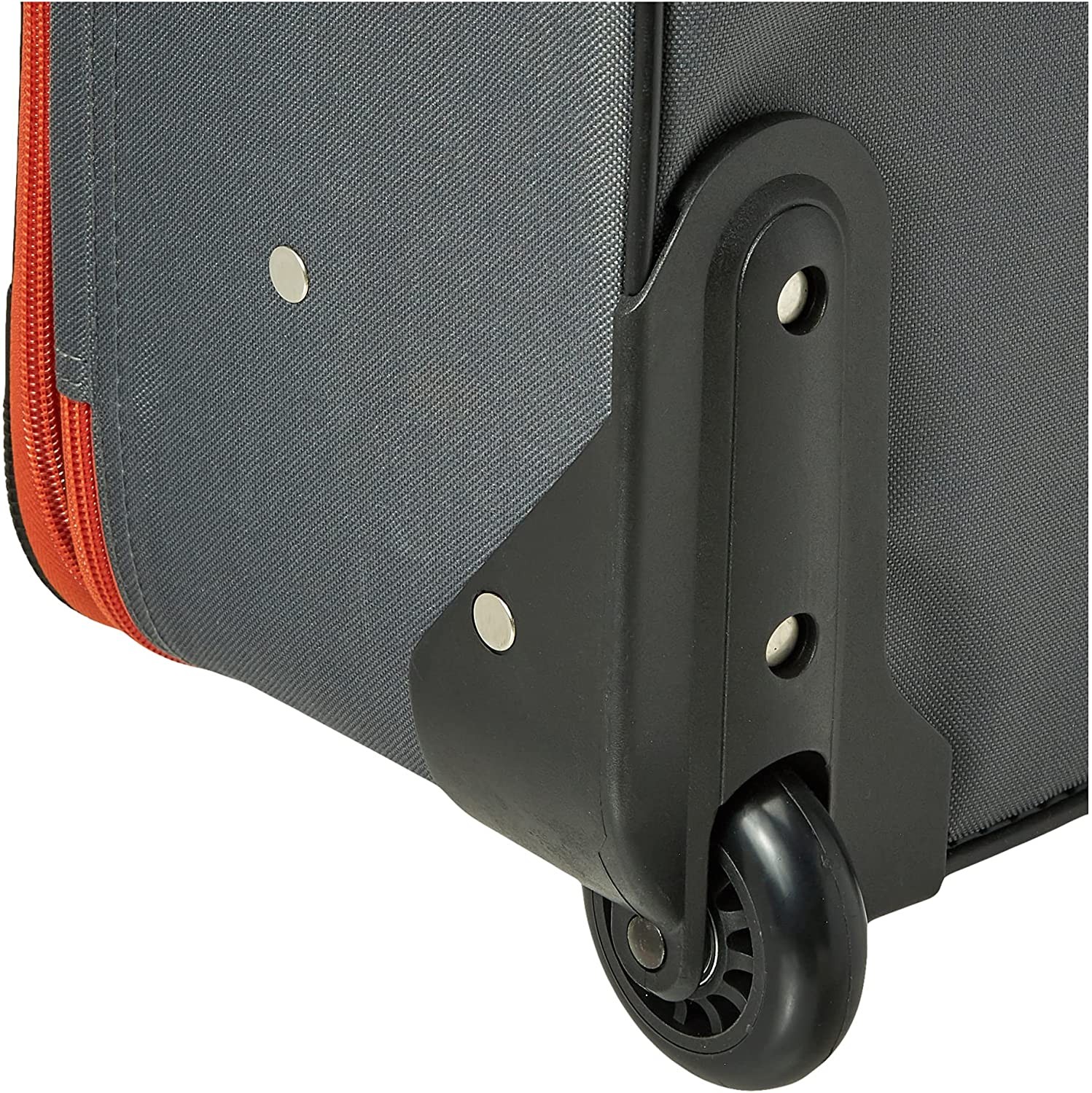 Rockland Fashion Softside Upright Luggage Set, Charcoal, 2-Piece (14/19)