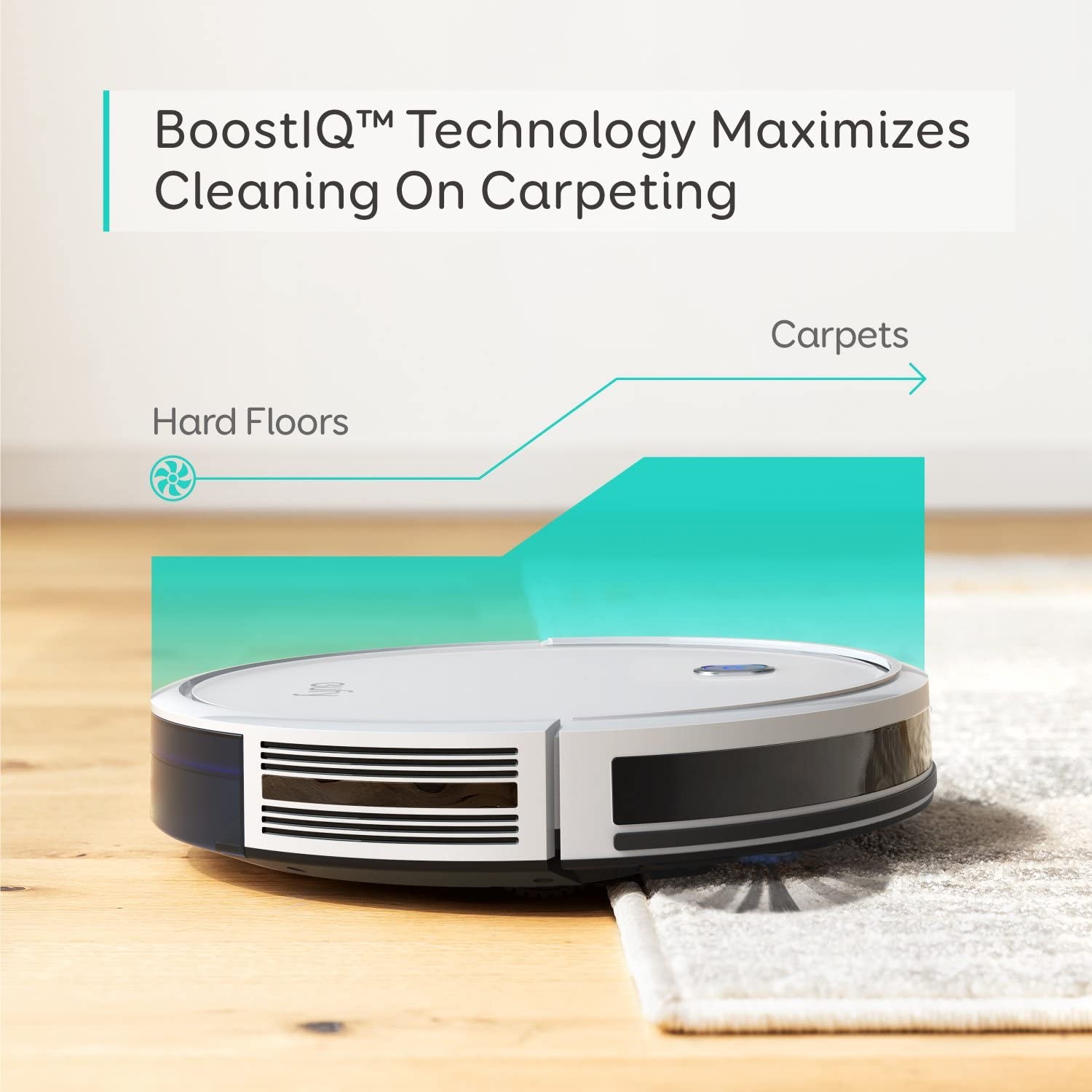 eufy BoostIQ RoboVac 11S (Slim), Robot Vacuum Cleaner, Super-Thin, 1300Pa Strong Suction, Quiet, Self-Charging Robotic Vacuum Cleaner, Cleans Hard Floors to Medium-Pile Carpets